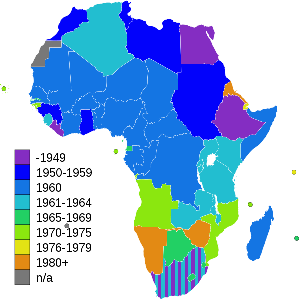 HISTÓRIA & CIVILIZAÇÃO DESCOLONIZAÇÃO DA ÁFRICA